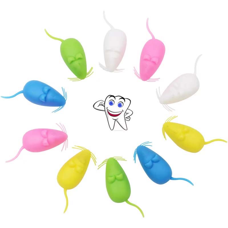Baby Products Storage Box - 10Pcs/lot Baby Tooth Box Mini Mouse