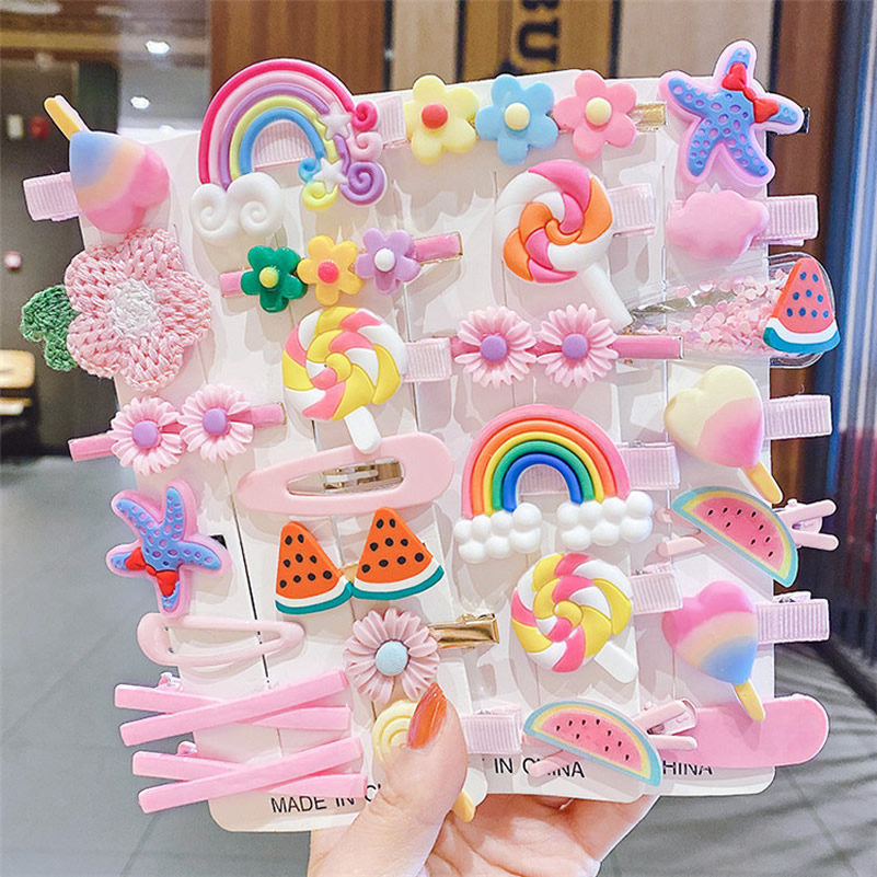 Baby Products Lotion - 14pcs Set Of Hair Clips For