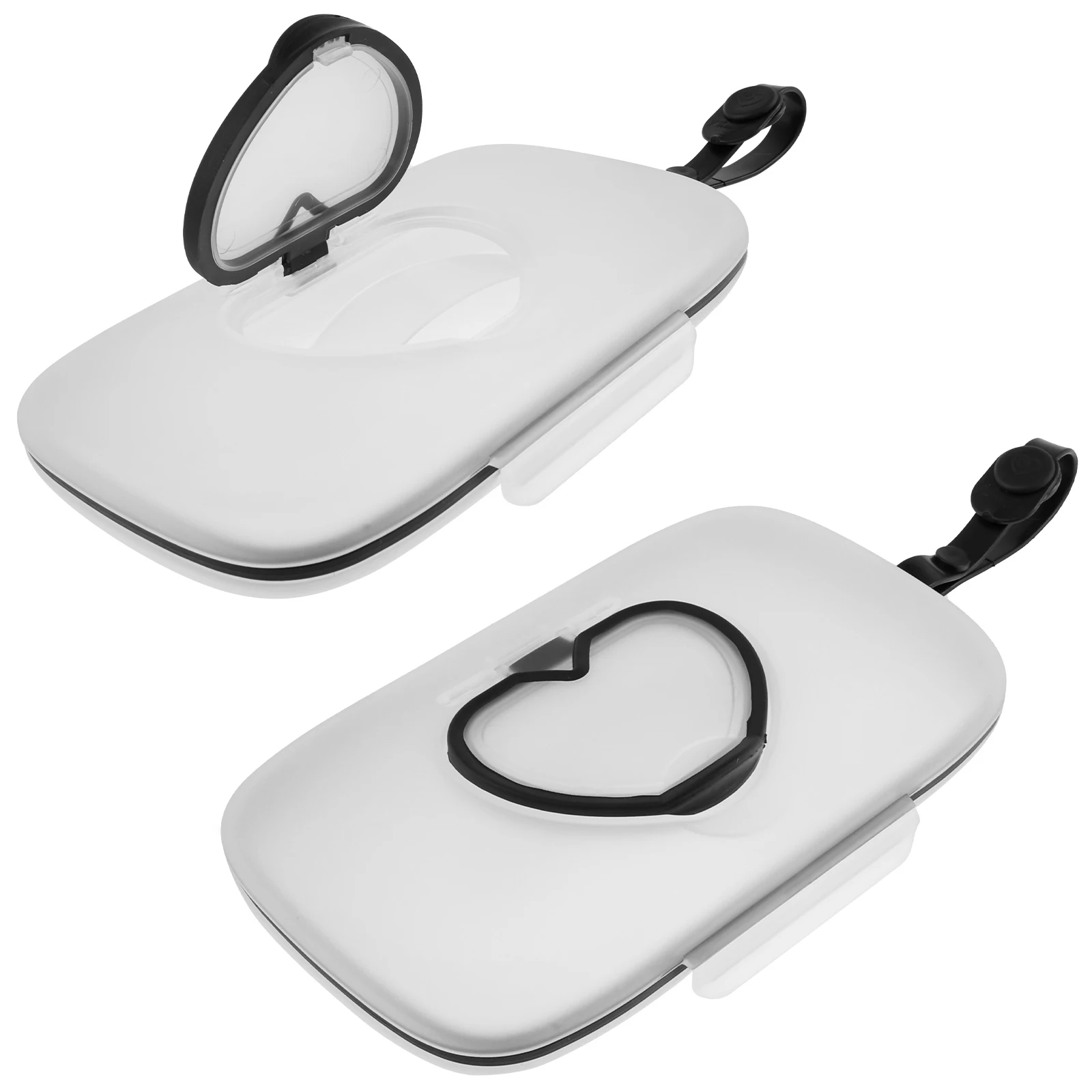 Baby Products Storage Box - 2 Pcs Wipes Dispenser Portable Baby