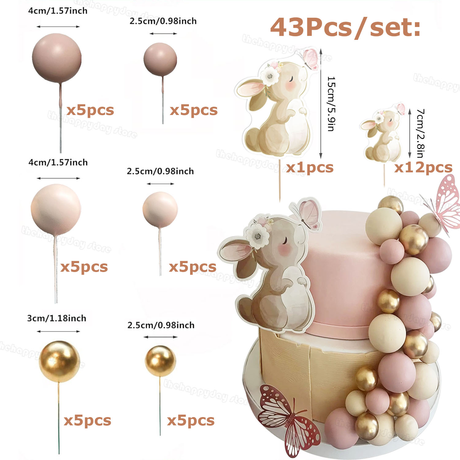 1Set Bunny Cream Gold Balls Ca - огляд і ціна Baby Products Lotion
