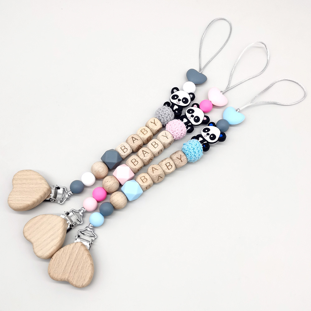 Wooden Personalized Baby Pacif - огляд і ціна Baby Products In