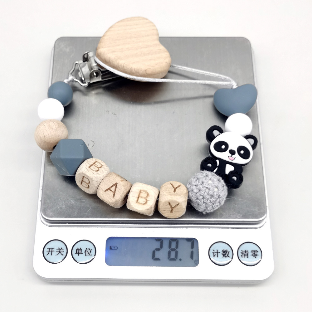 Wooden Personalized Baby Pacif - огляд і ціна Baby Products In