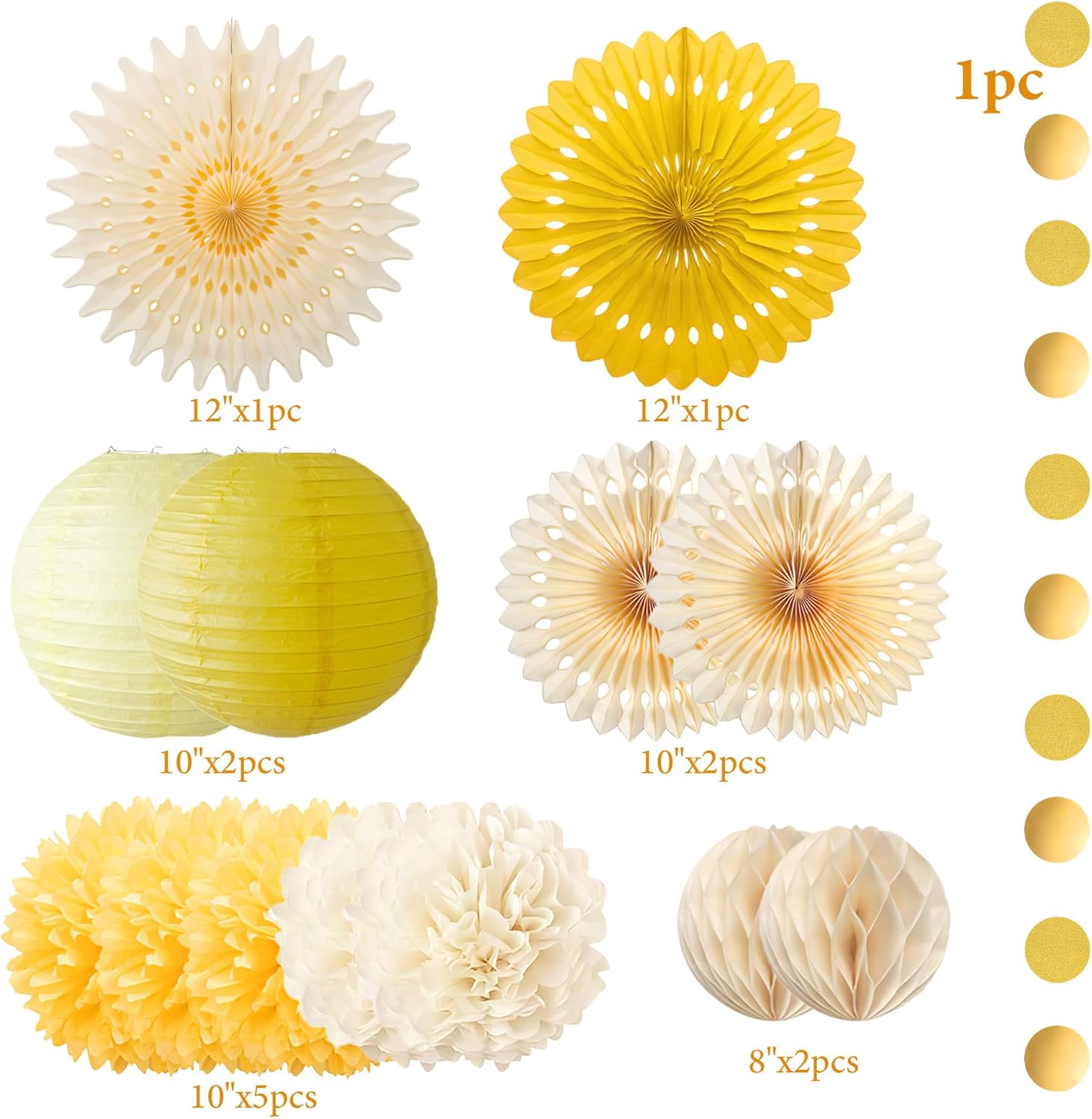 Yellow Party Decorations Yello - огляд і ціна Baby Products Lotion