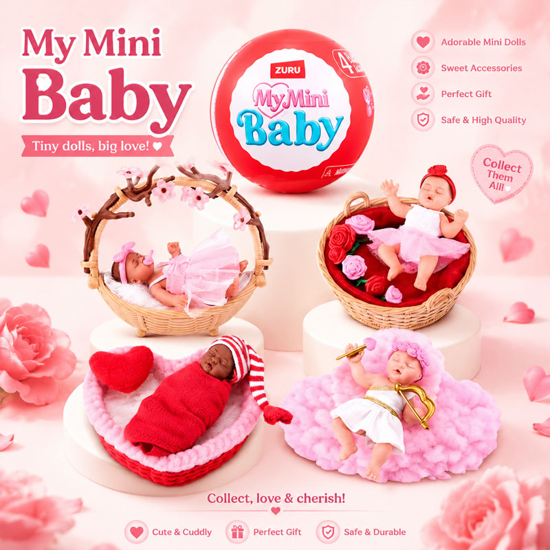 Zuru Mini Brand My Mini Baby S - огляд і ціна Baby Products Good Brand