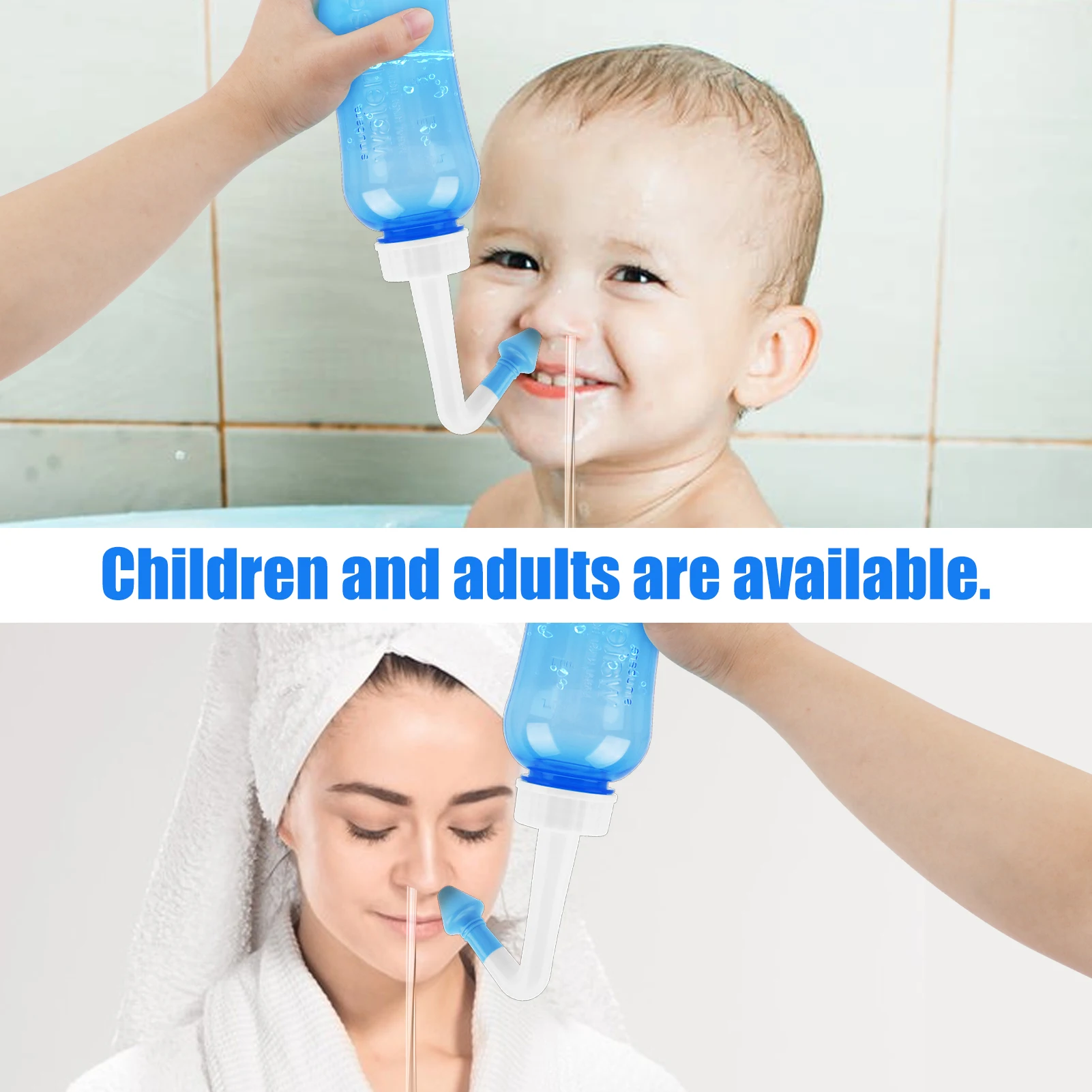 300/500ML Nose Wash Cleaner Na - огляд і ціна Baby Nose Cleaner