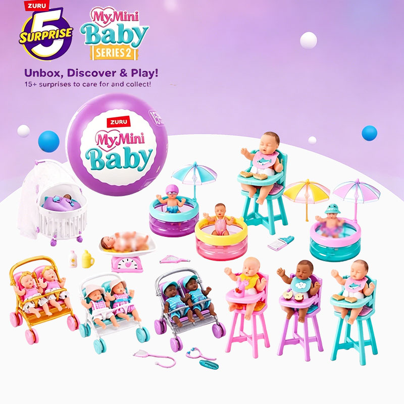 My Mini Baby Series ZURU 5 Sur - огляд і ціна Baby Products Good Brand
