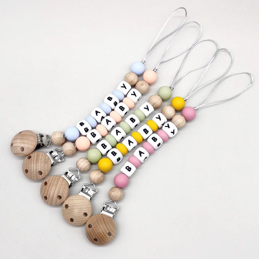Custom Name Pacifier Clips Cha - огляд і ціна Baby Products In