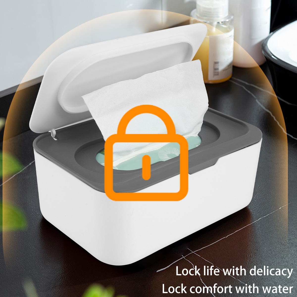 Wet Tissue Box Paper Dispenser - огляд і ціна Baby Products Storage Box