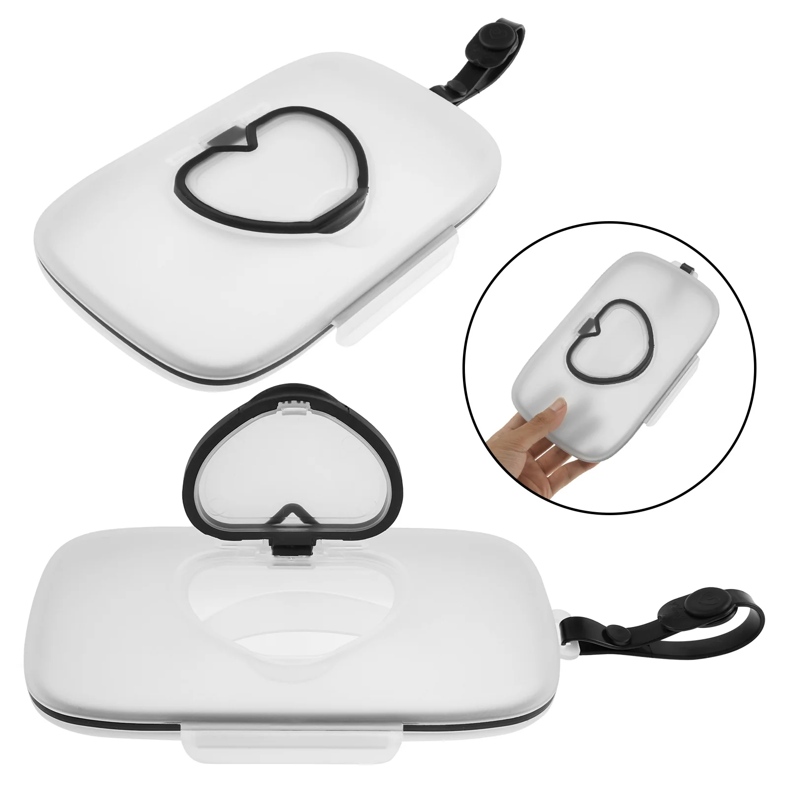 2 Pcs Wipes Dispenser Portable - огляд і ціна Baby Products Storage Box