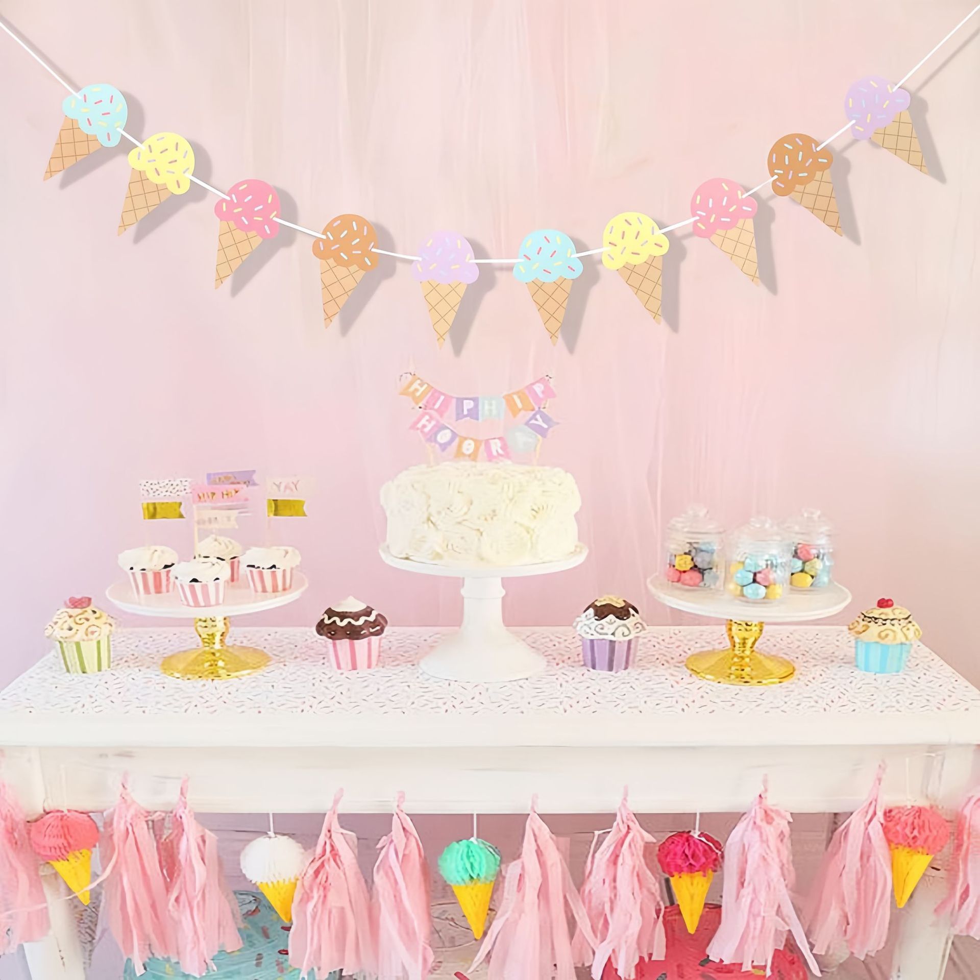 Sweet Ice Cream Theme Paper Ba - огляд і ціна Baby Products Lotion