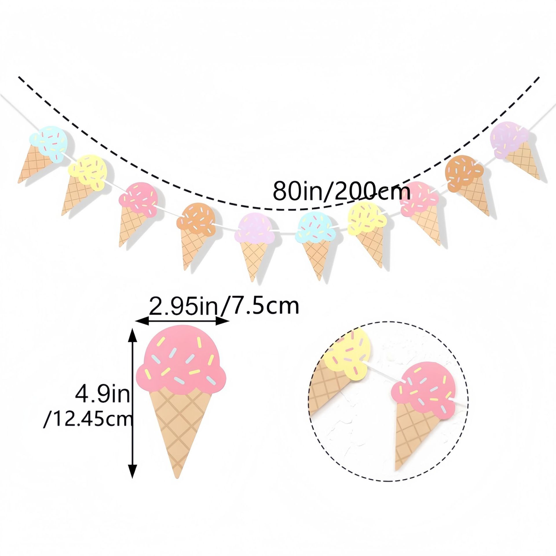 Sweet Ice Cream Theme Paper Ba - огляд і ціна Baby Products Lotion
