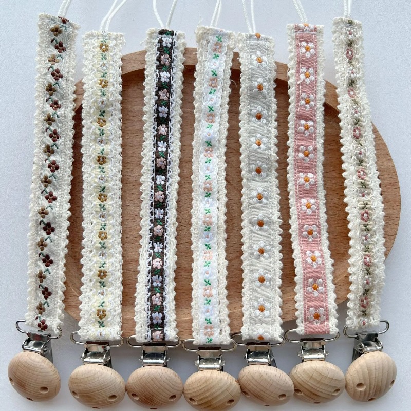 Lace Pacifier Clip Chain for N - огляд і ціна Baby Products In