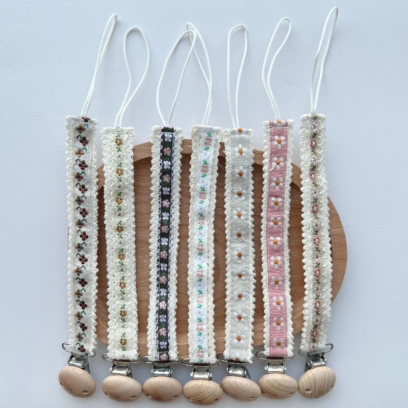 Lace Pacifier Clip Chain for N - огляд і ціна Baby Products In