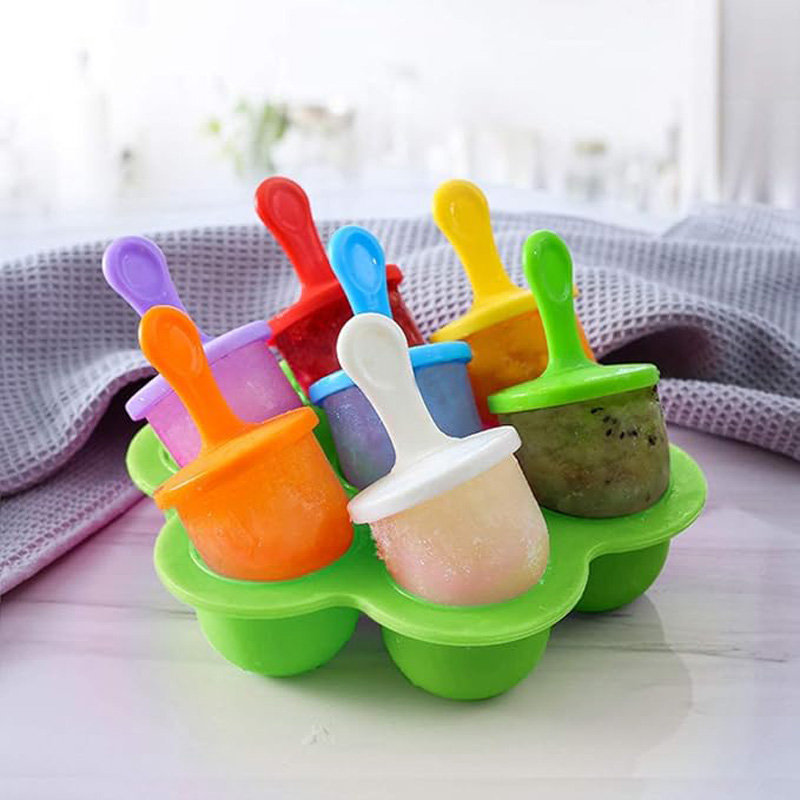 1pc 7 Holes DIY Ice Cream Pops - огляд і ціна Baby Products Lotion